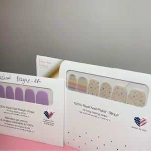 Color Street Bundle of Good Egg and Fashion Prague-er Nail Sets